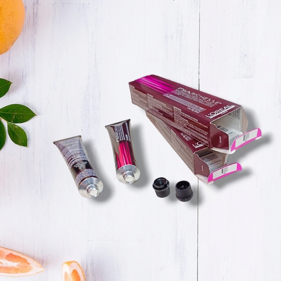 L'Oreal Professionnel DIARichesse 2 Tubes Ammonia-Free 4.15/4BRv Chocolate - Picture 11 of 16